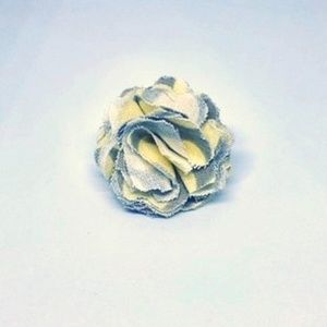 Grey/Yellow Lapel Pin